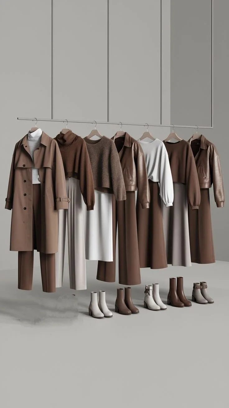 A rail of Trendy Closet pieces