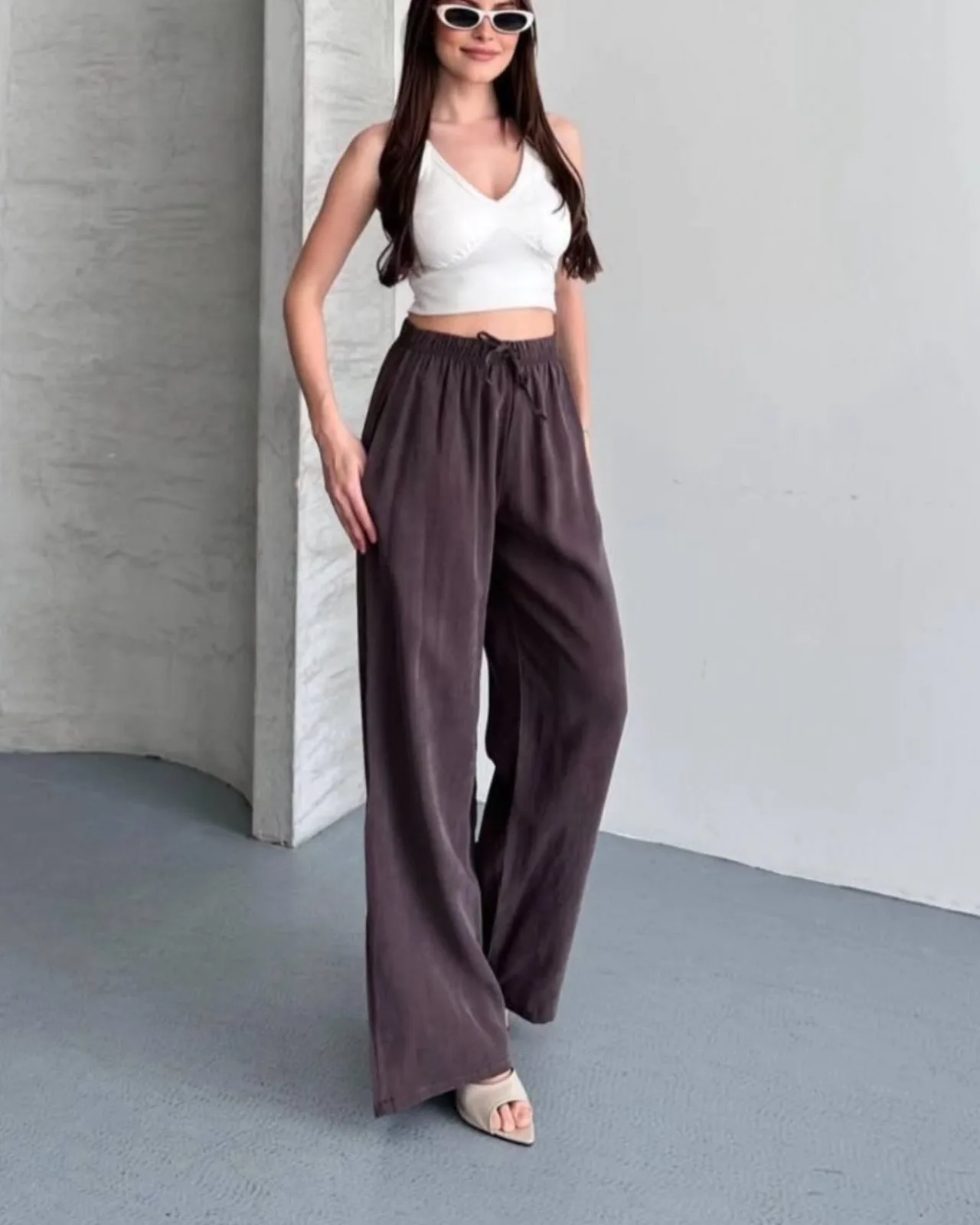 Light Sued Pants view 6