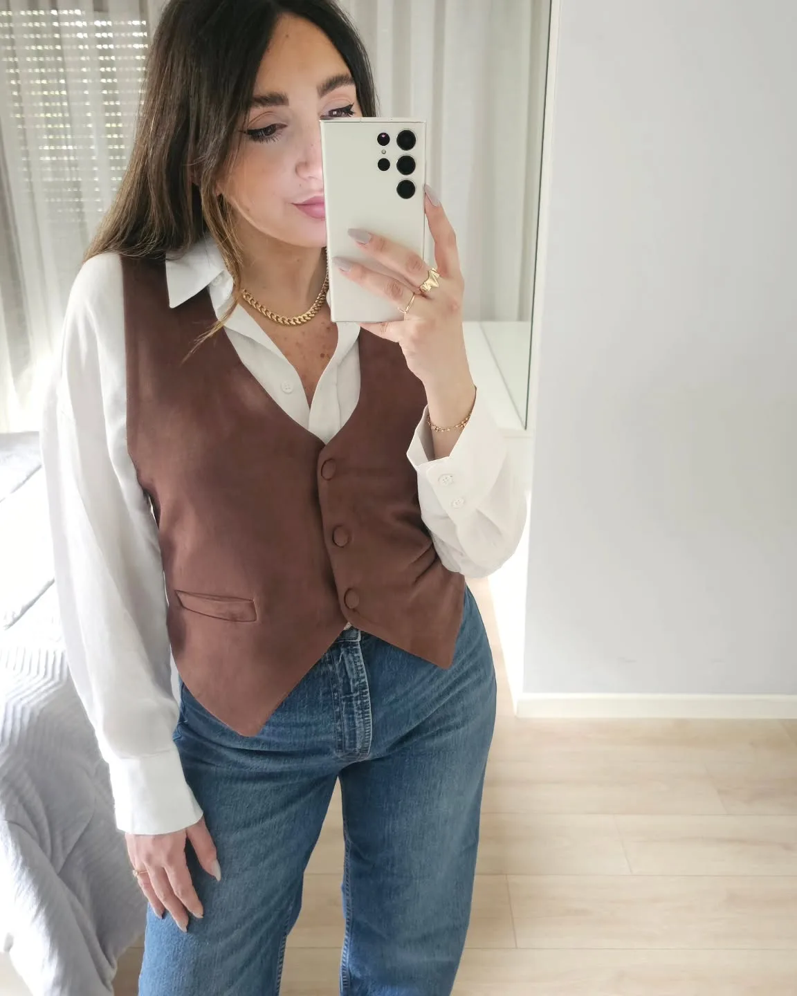 Straight Cut Jeans view 4