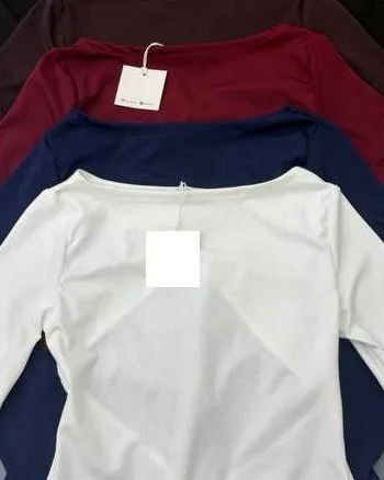 Long Sleeve Open Back Top view 3