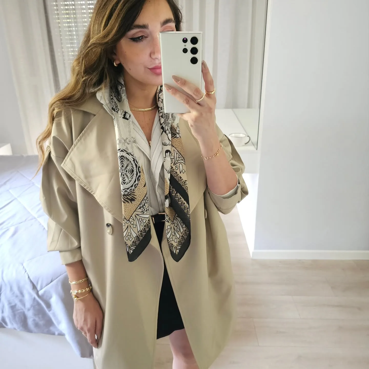 Mid Length Trenchcoat view 5