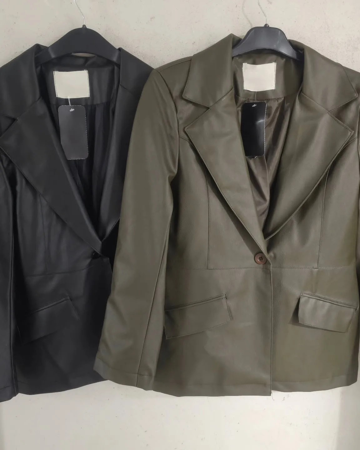 Leather Blazer view 2