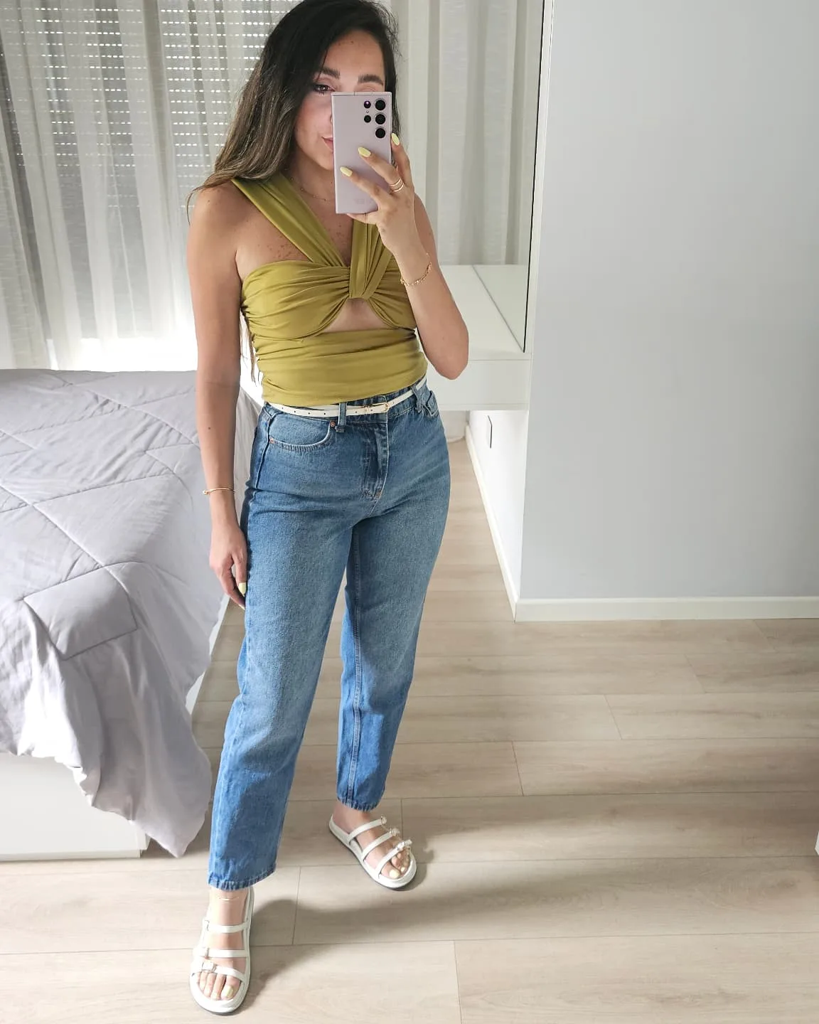 Blue Mom Jeans