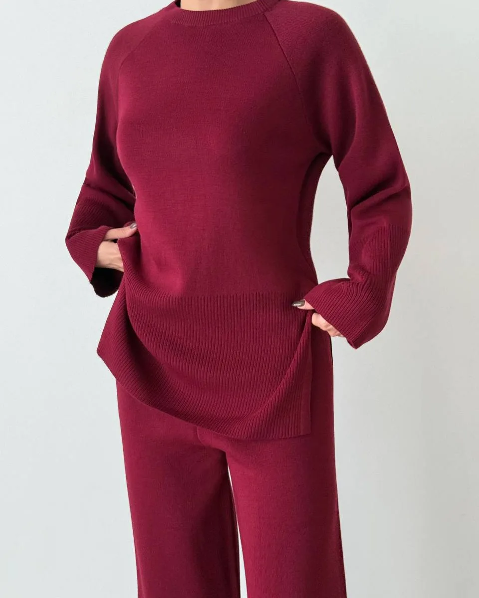 Round Neck Wool Set view 2