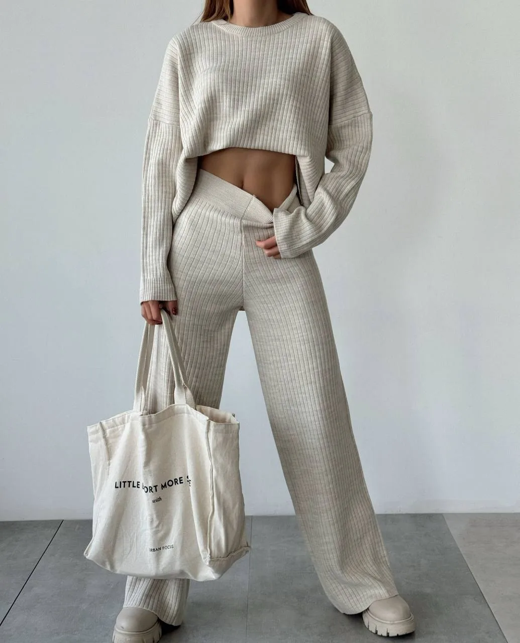 Oversized Wool Set view 2