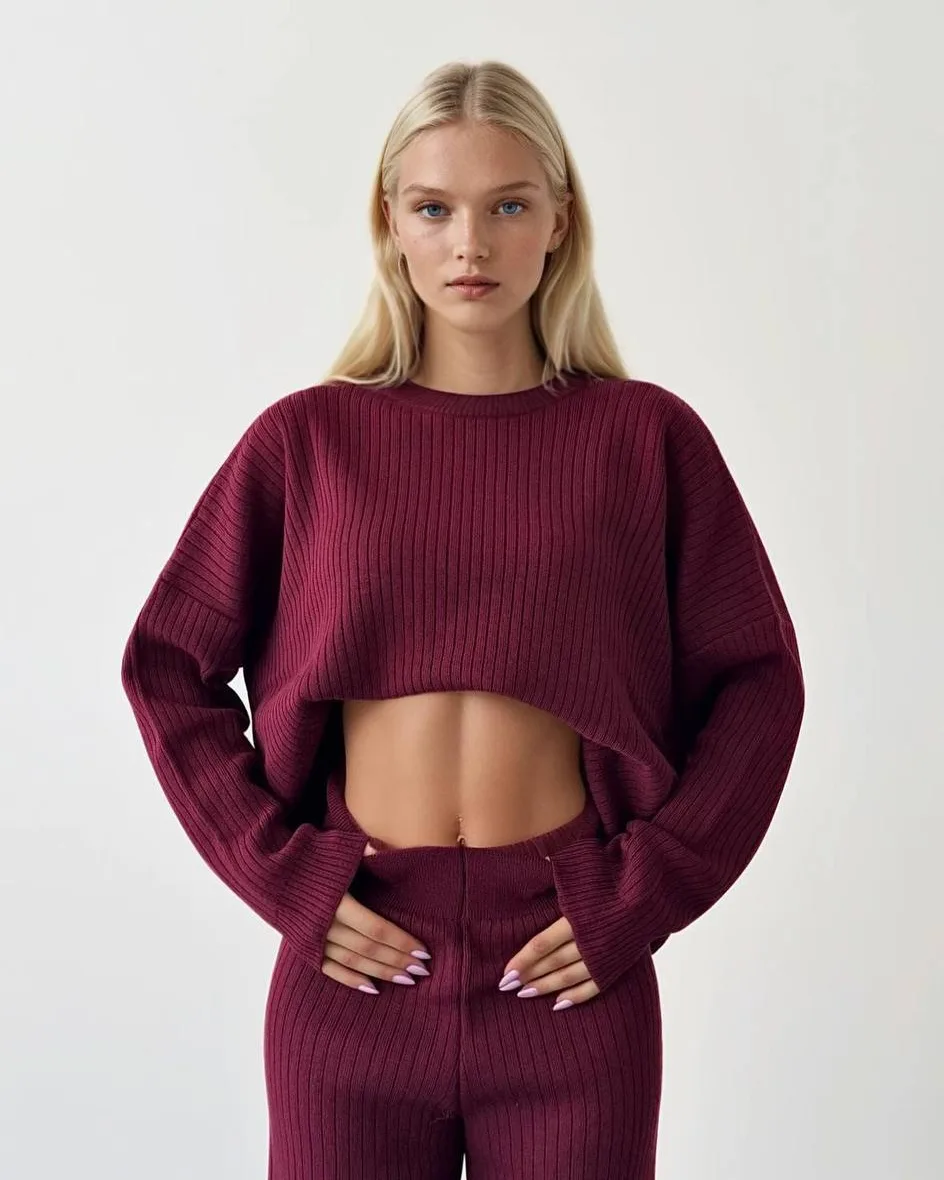 Oversized Wool Set view 4