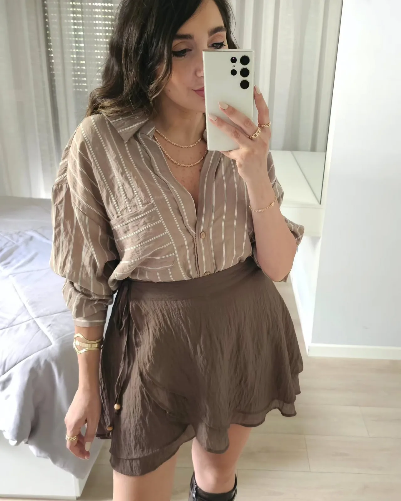 Oversized Stripped Shirt view 5