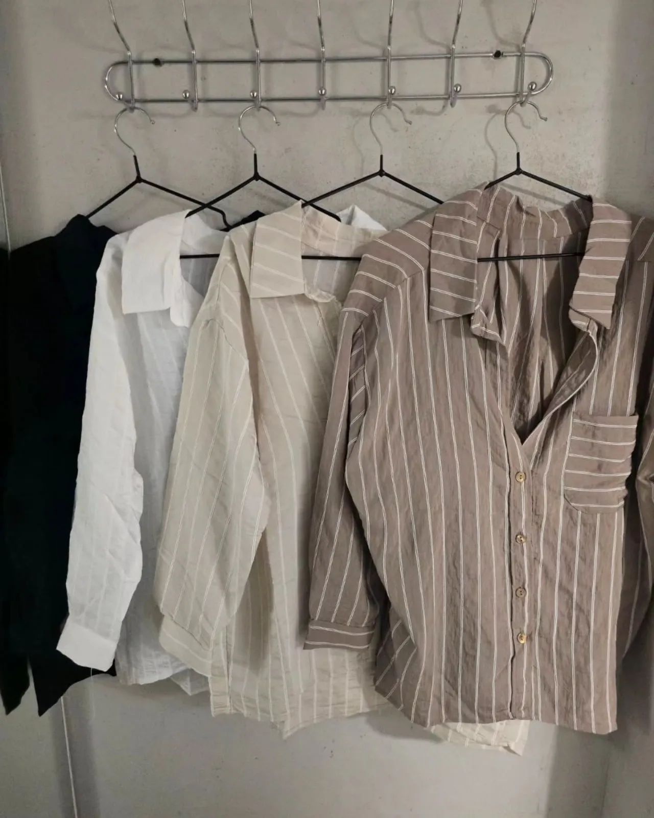 Oversized Stripped Shirt view 1