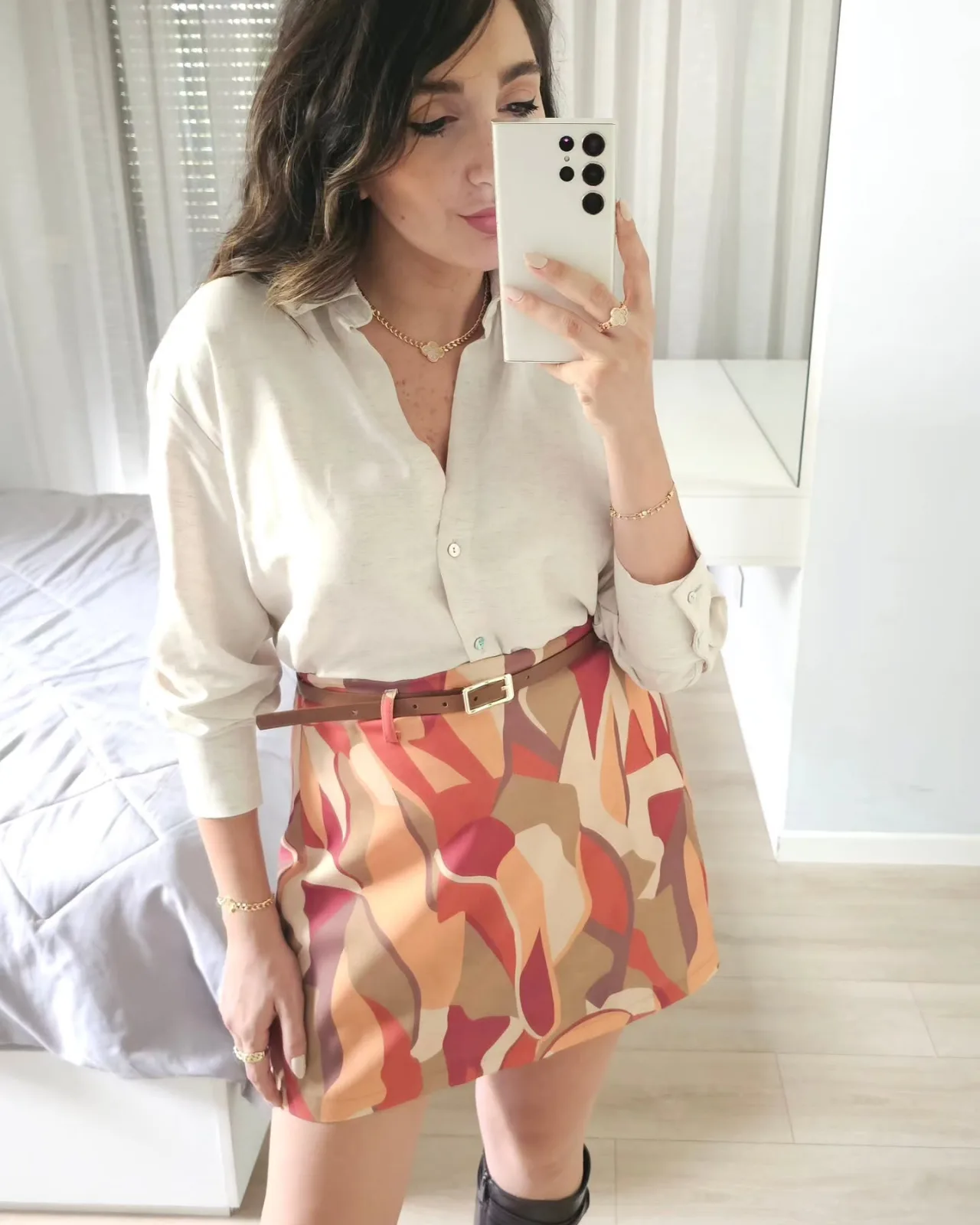 Linen Beige Shirt view 6