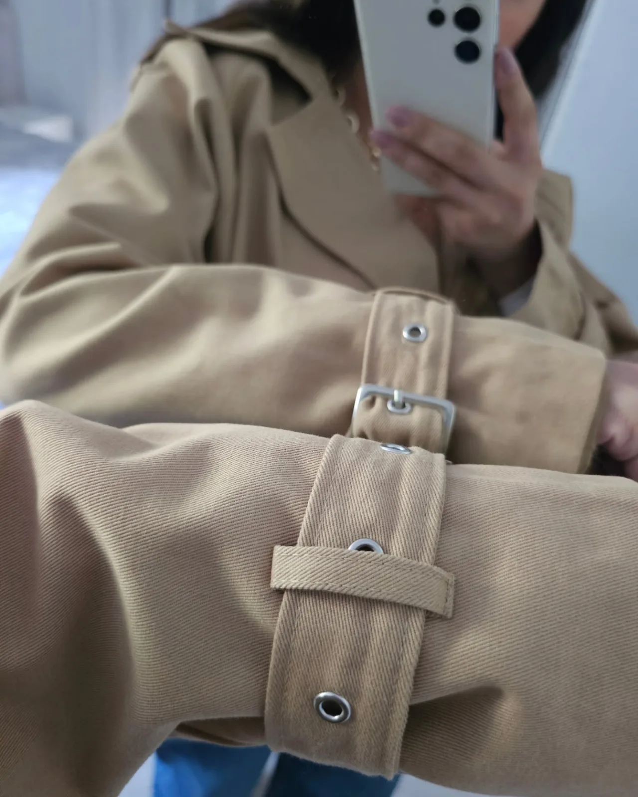 Short Trenchcoat Jacket view 4