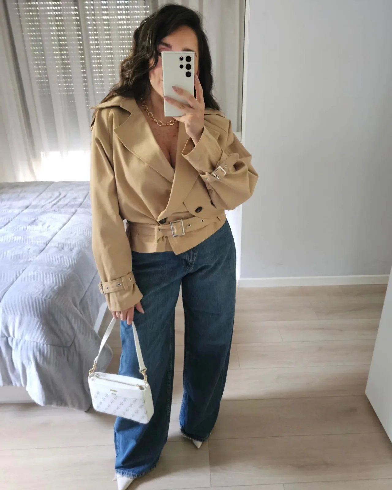 Short Trenchcoat Jacket view 2