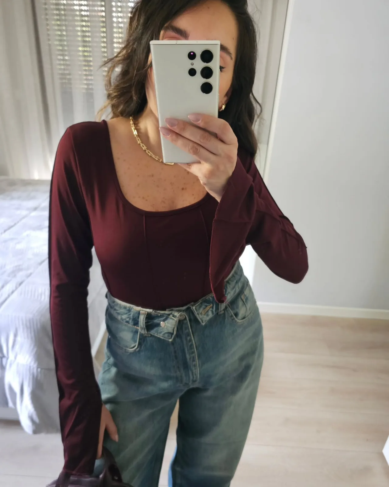 Long Wide Sleeve Top view 4