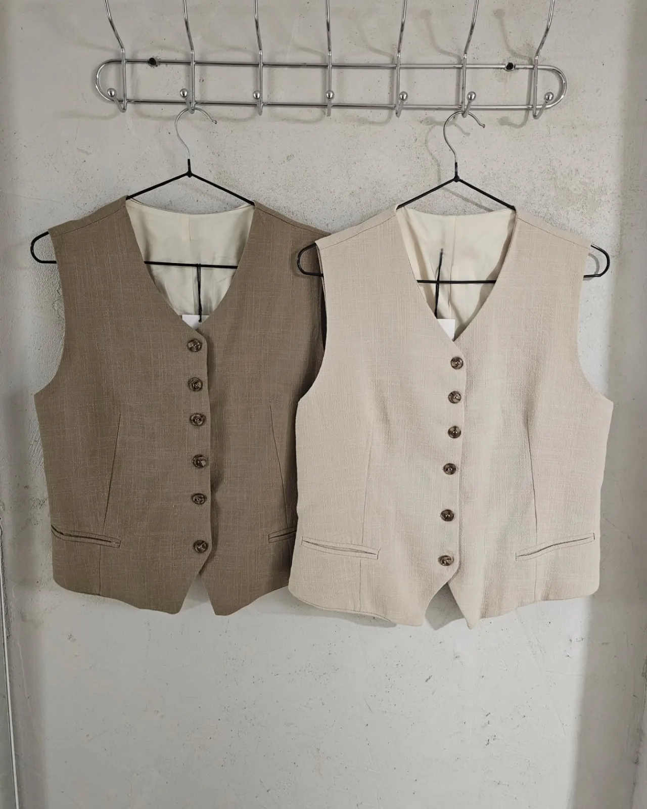 Linen Vest view 4