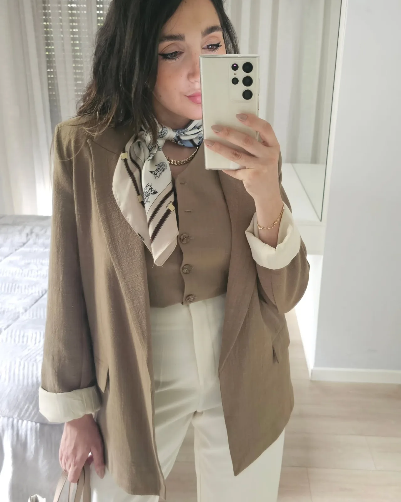 Linen Vest view 1