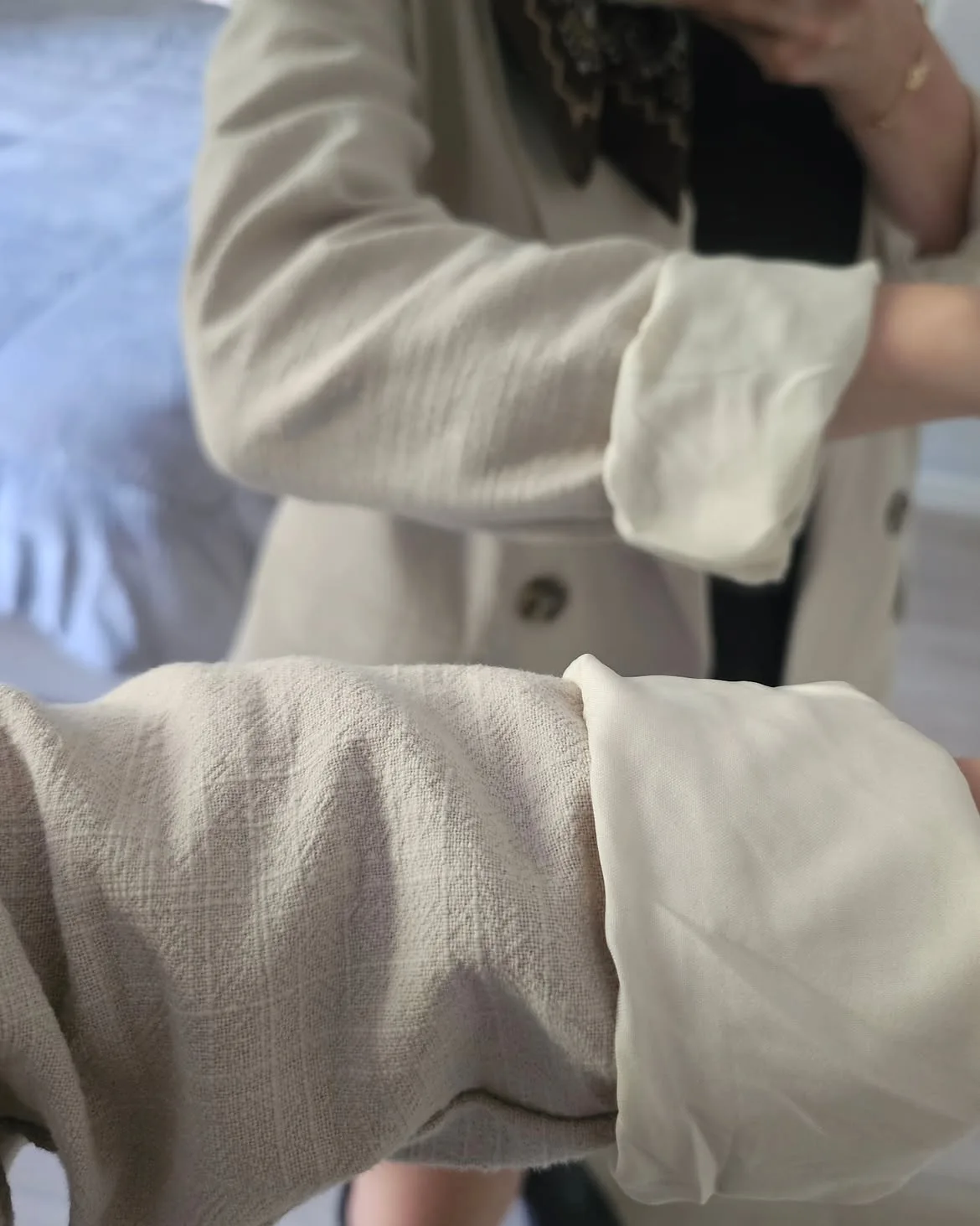 Premium Linen Blazer view 3
