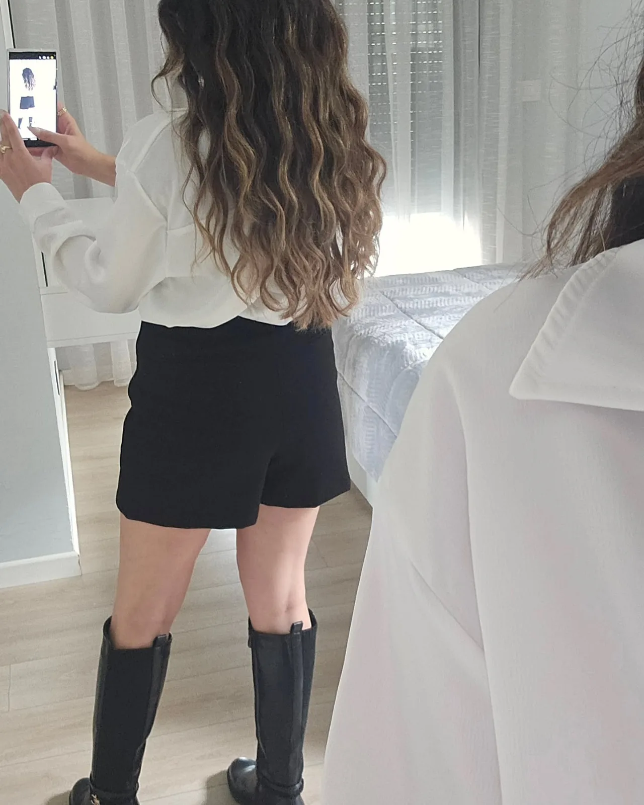 Satin Shirt view 3