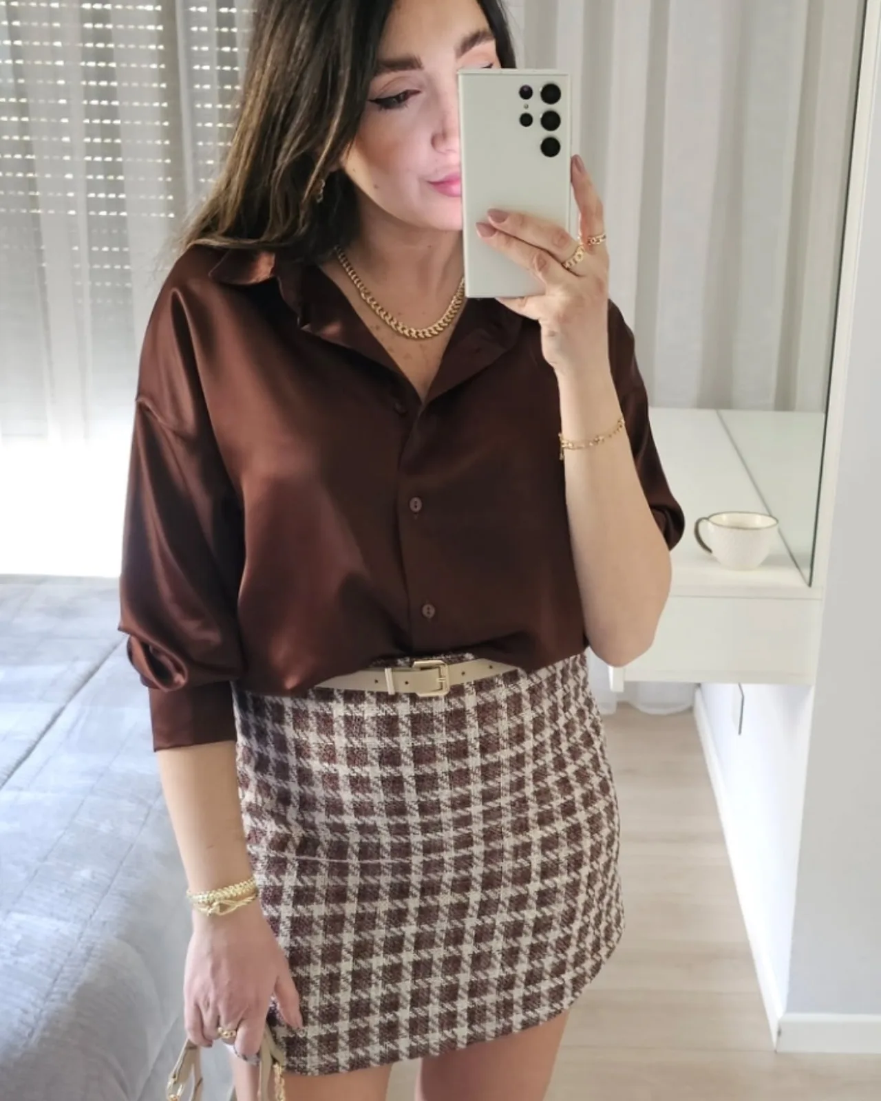 Satin Shirt view 4