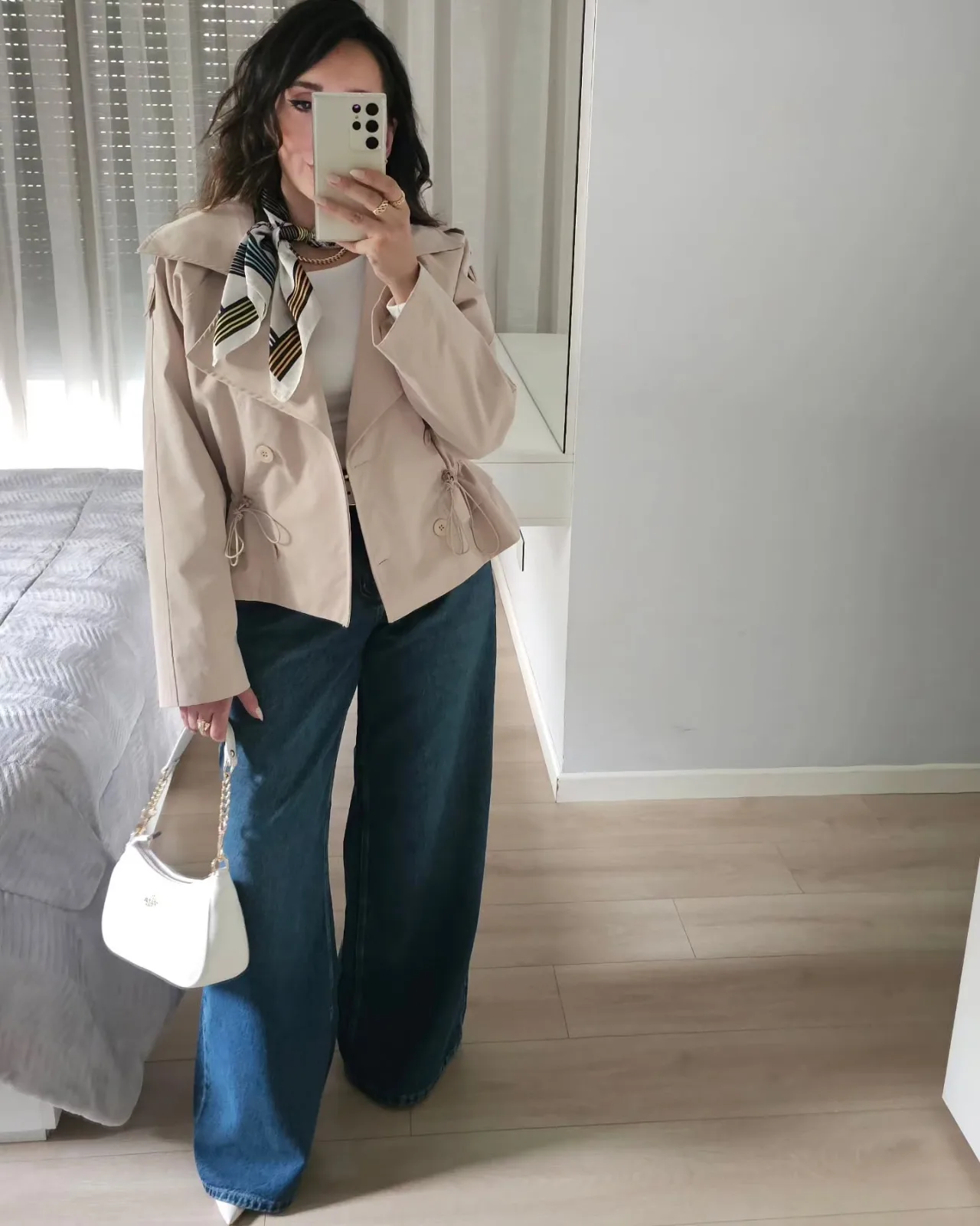 Short Double Breasted Trenchcoat view 2