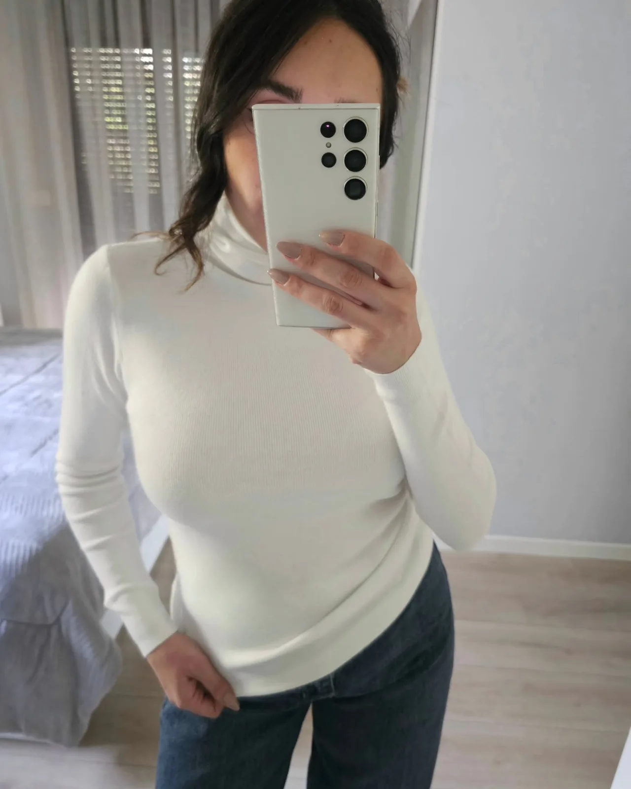 Soft Wool Long Sleeve Turtle Neck view 11
