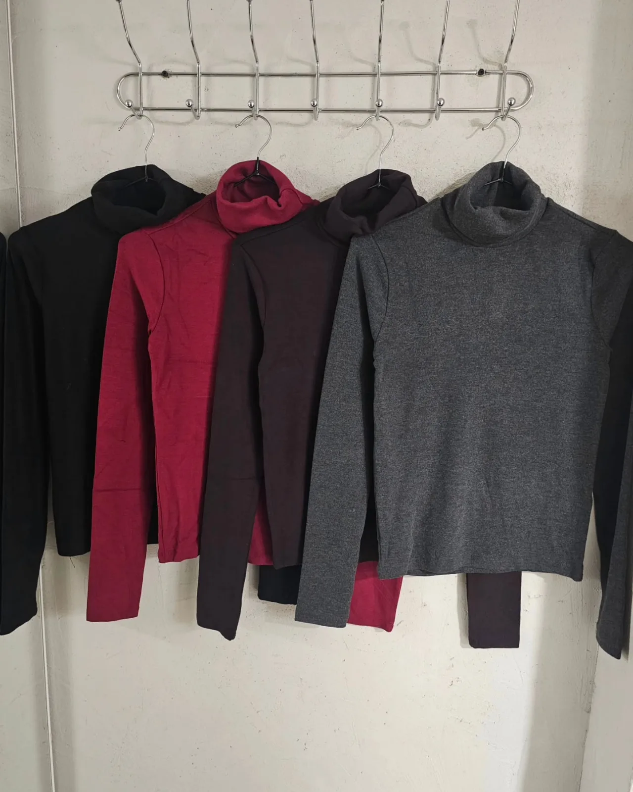 Premium Cotton Long Sleeve Turtle Neck view 2