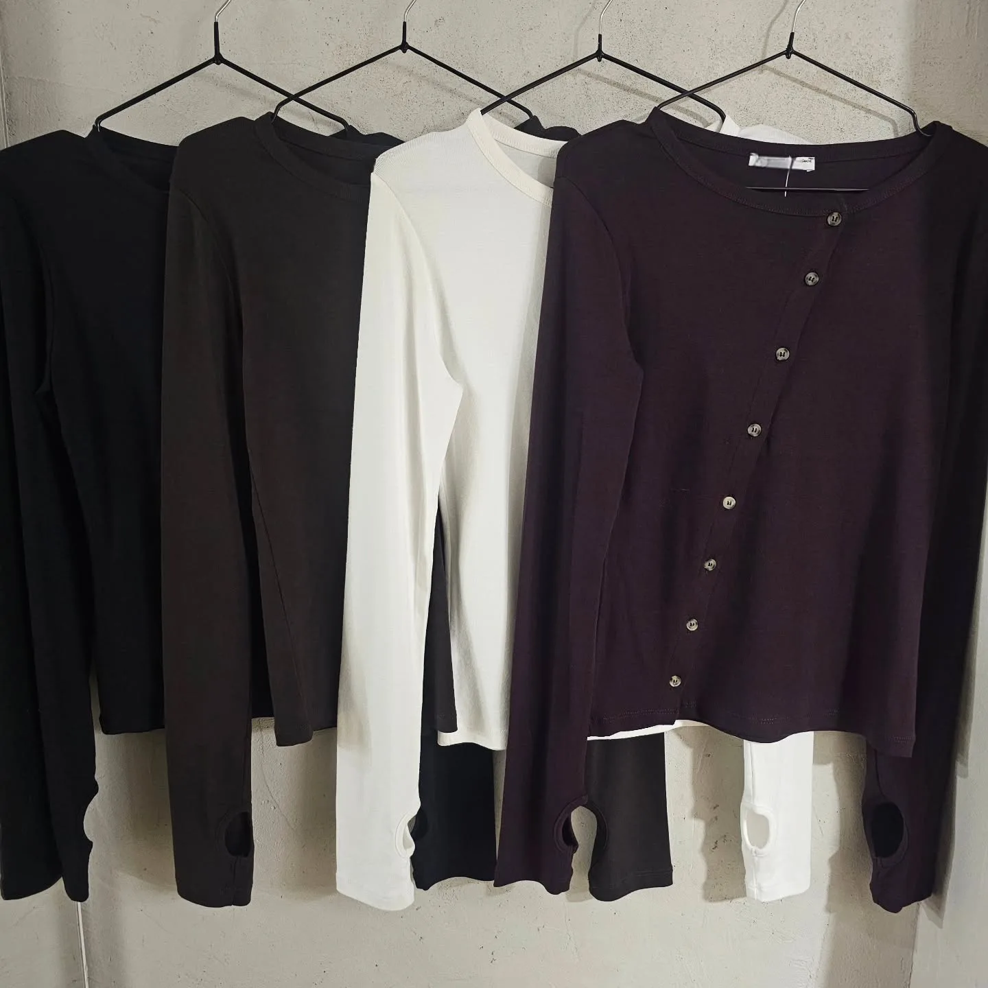 Buttoned Long Sleeve Top view 2