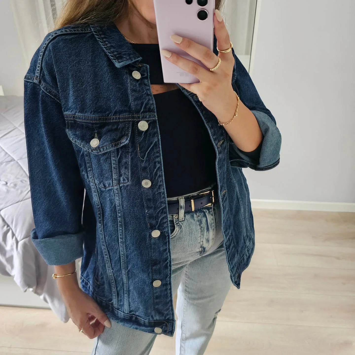 Long Jeans Jacket
