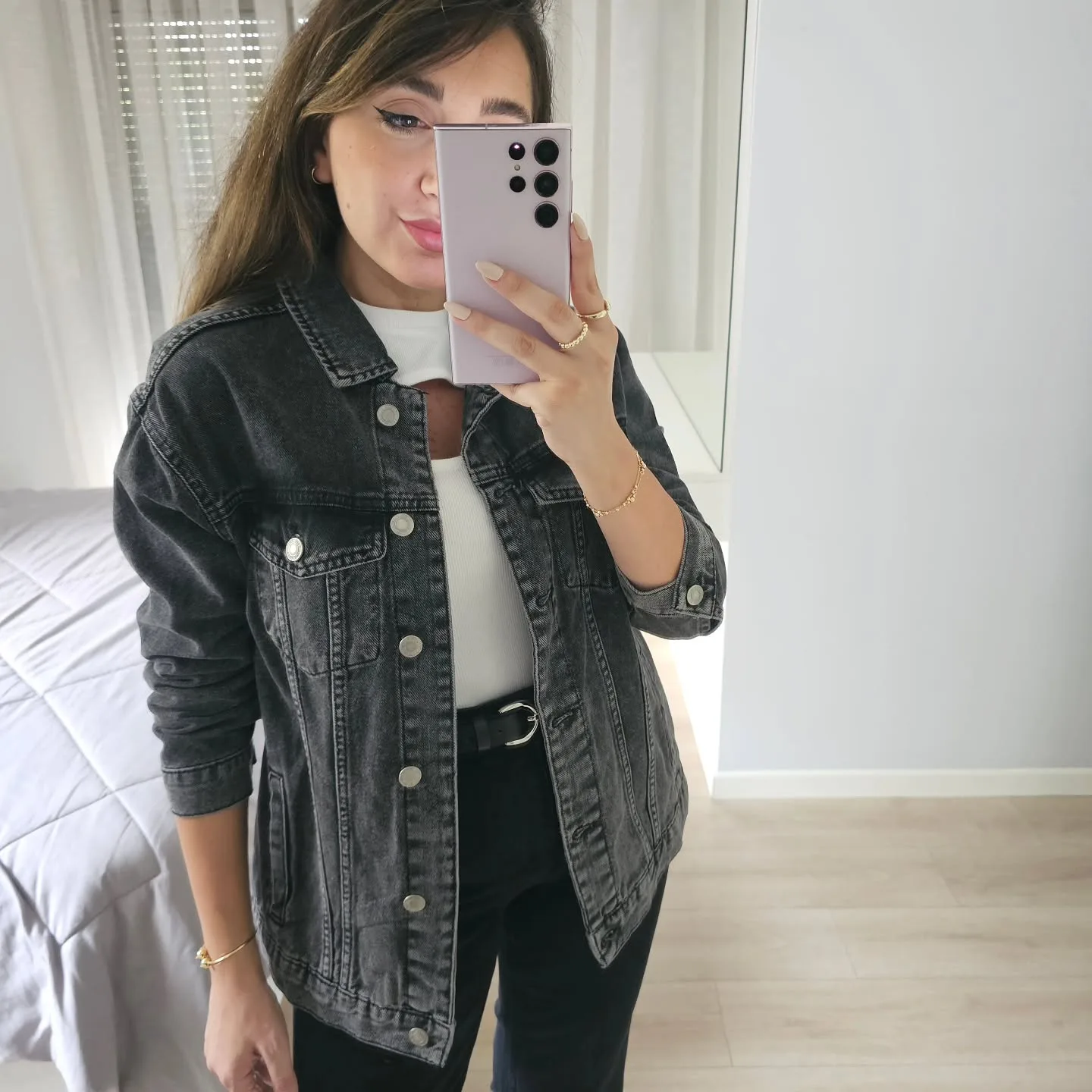 Long Jeans Jacket view 8