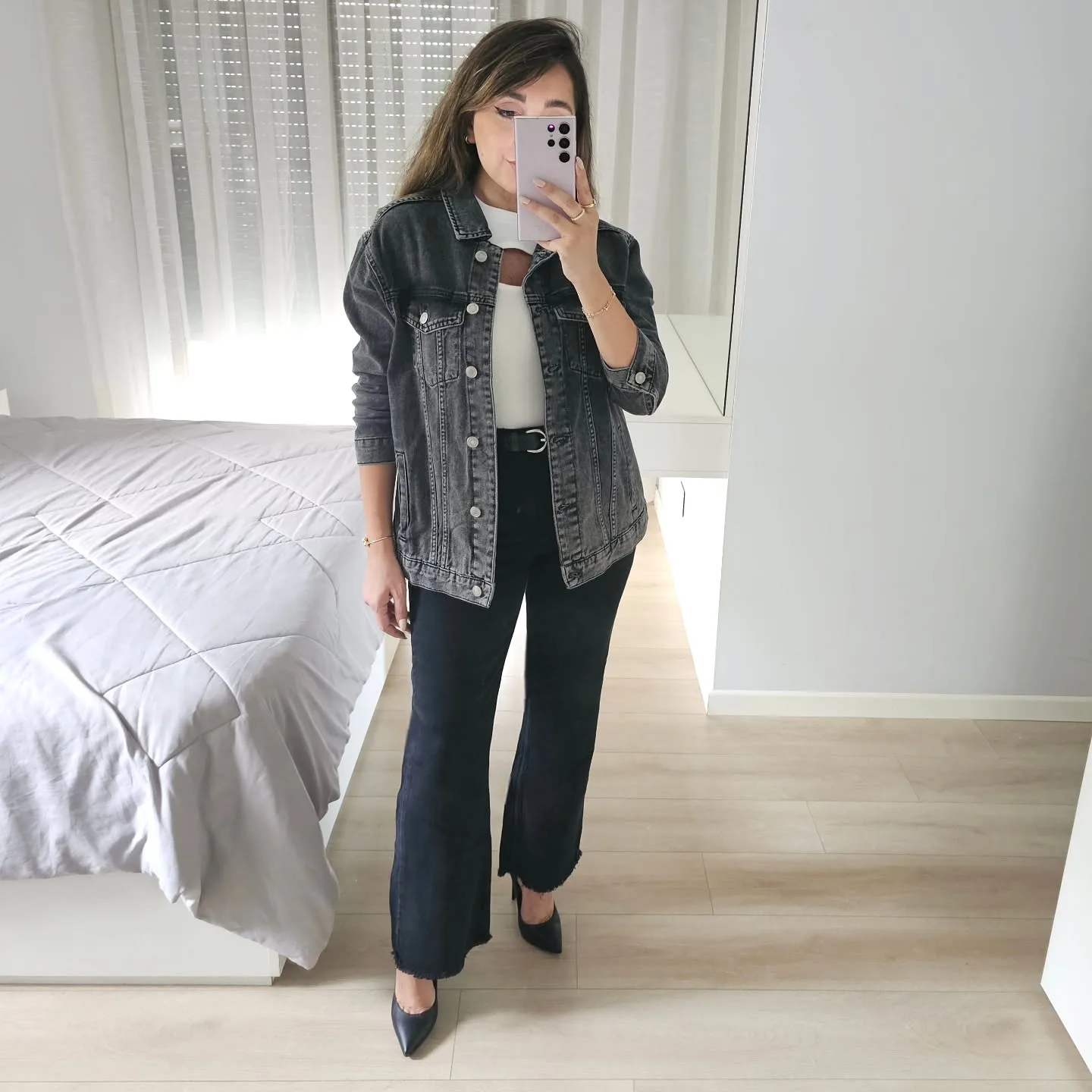 Long Jeans Jacket view 5