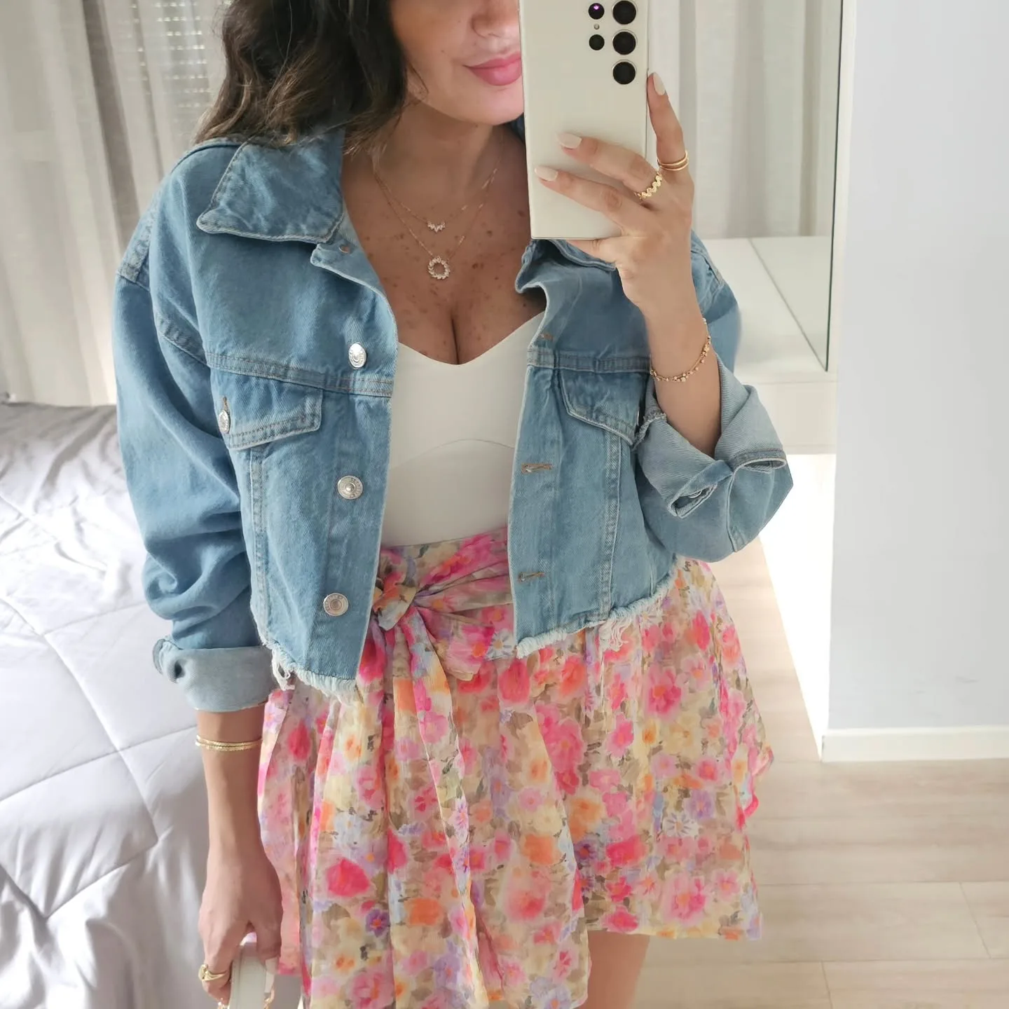 Floral Skirt view 2