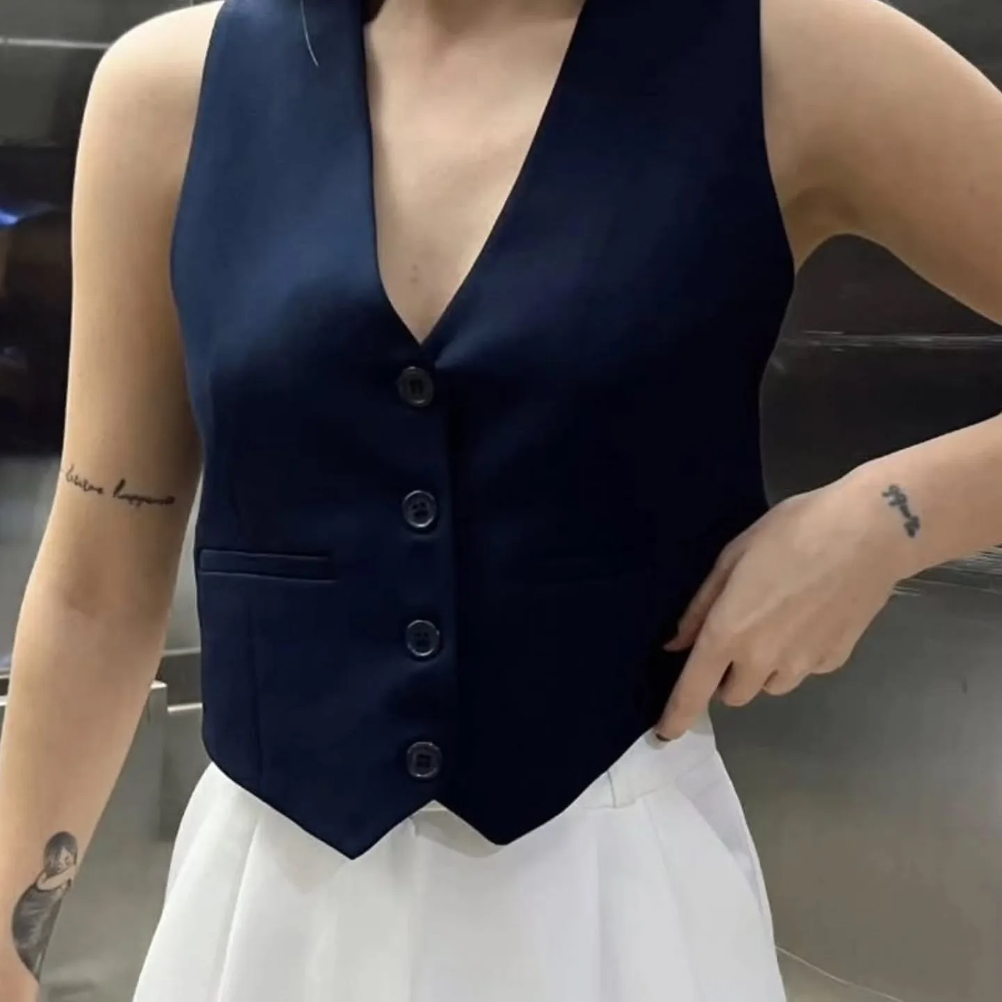Vest Cotton view 4